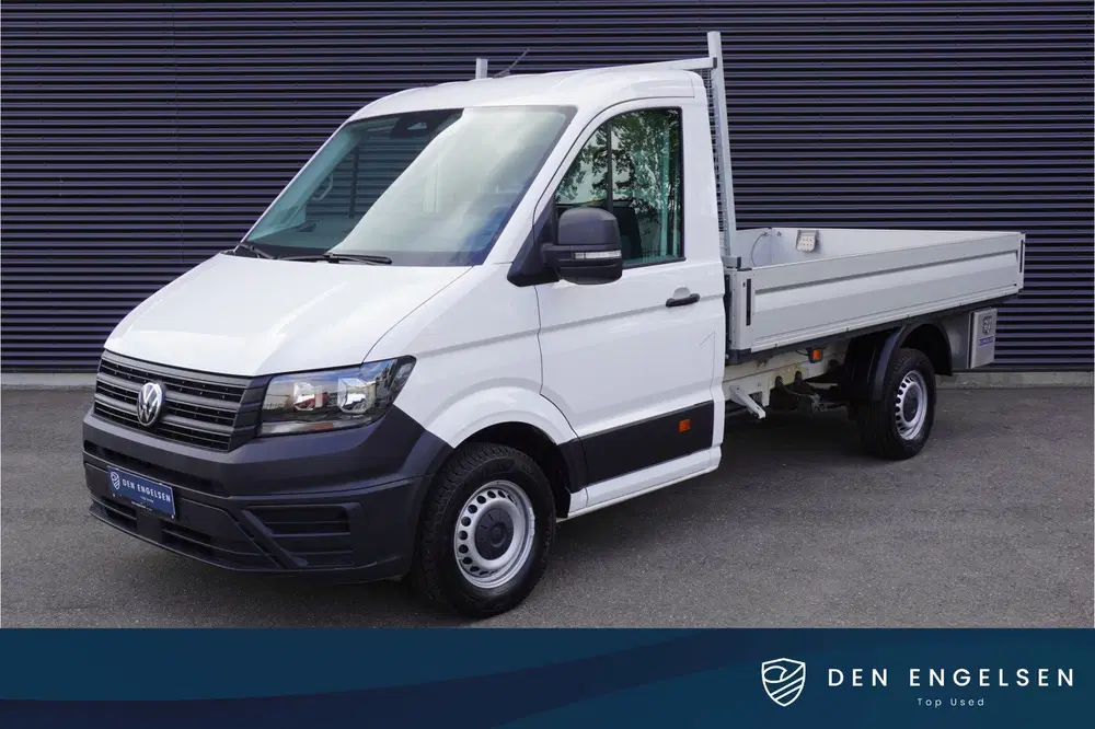 Volkswagen Crafter 163pk RWD Facelift Open laadbak 3500kg Tr uit 2024