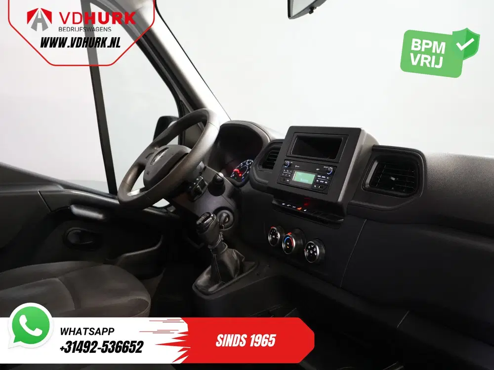 Renault Master 2.3 dCi 150 pk DC Dubbel Cabine Open laadb uit 2021, foto 3