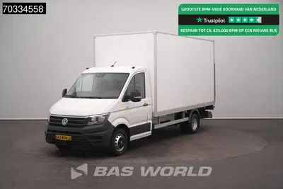 Volkswagen Crafter 177pk Automaat Laadklep Dubbellucht Bakwa uit 2021