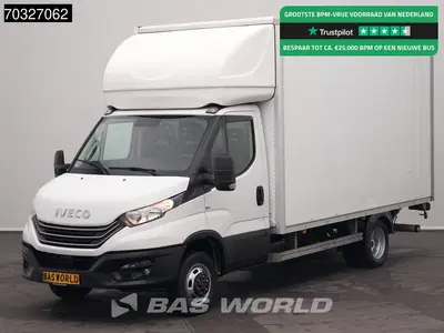 Iveco Daily 3.0L Laadklep Zijdeur Dubbellucht Bakwagen uit 2022