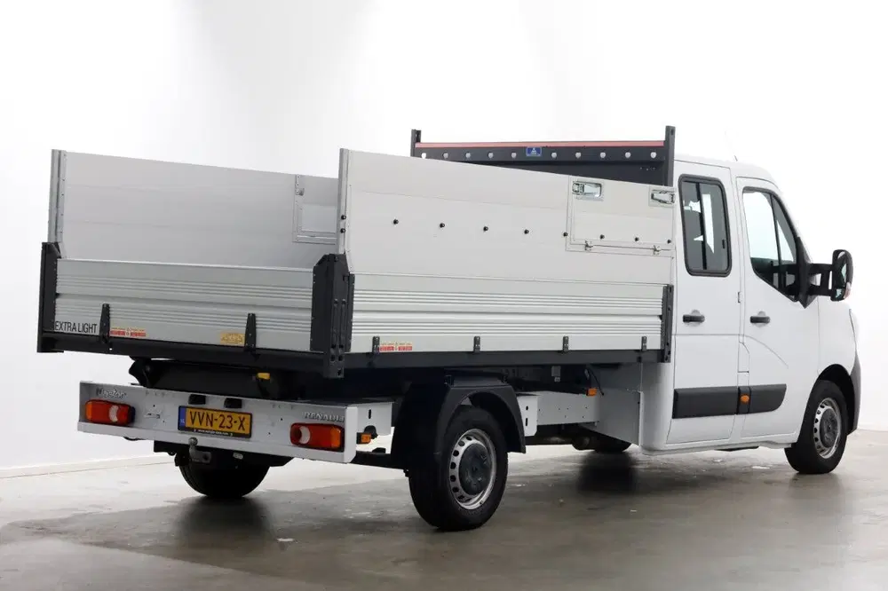 Renault Master T35 2.3 dCi 145pk L3 D.C. Kipper met hoge uit 2023, foto 2