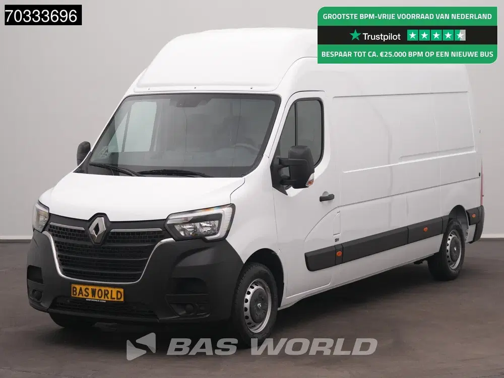 Renault Master 135PK Hoog Dak L3H3 LED Airco Cruise Euro6 uit 2024