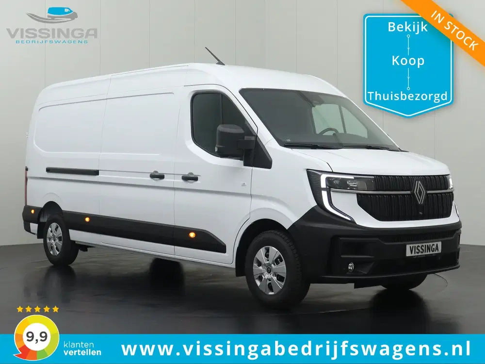 Renault Master L3H2 170 pk Extra Luxe Blanc Mineral (wit) uit 2024