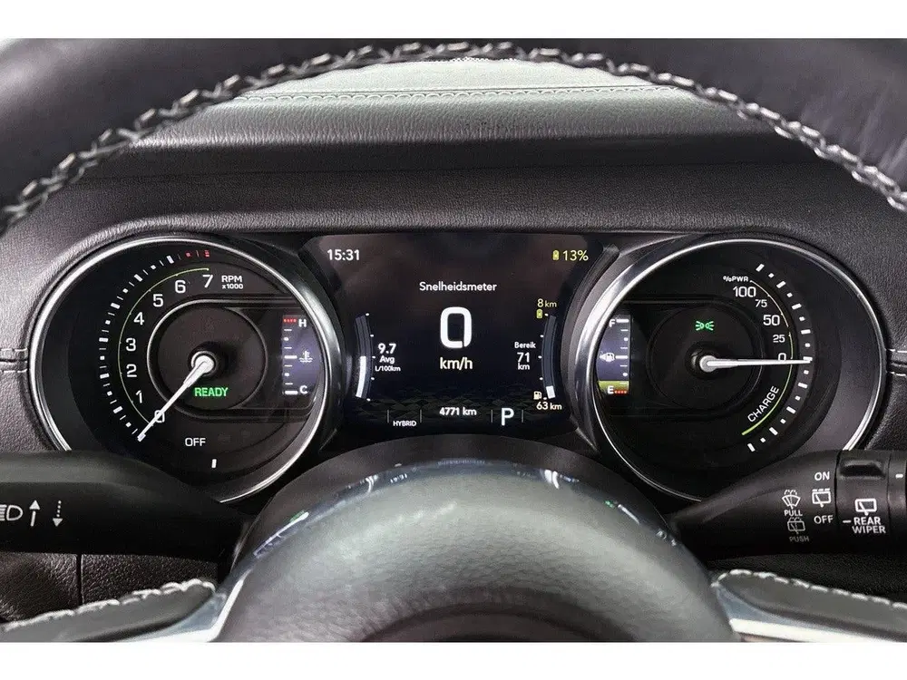 Jeep Wrangler Unlimited 4xe 380 Sahara uit 2023, foto 12