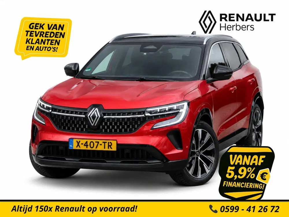 Renault Austral 1.3 mild hybrid 160 X-Tronic techno PANORA uit 2022
