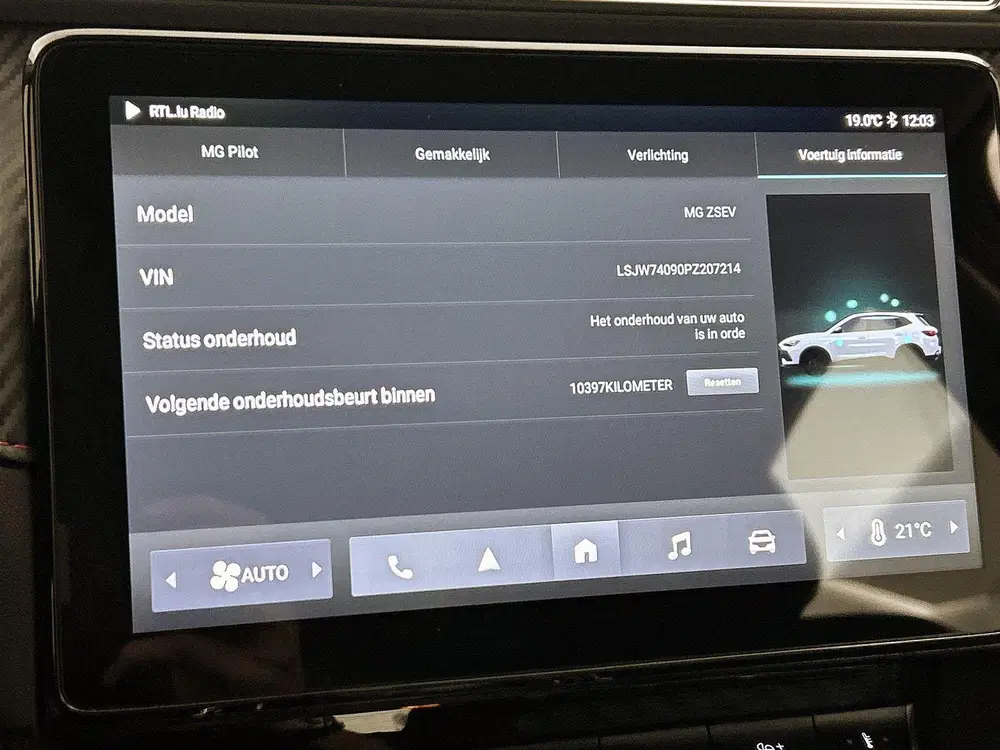 MG ZS Standard Range 51 kWh Comfort uit 2023, foto 15