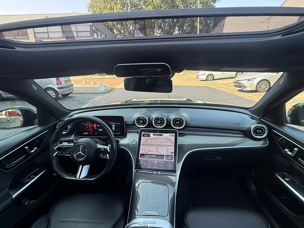 Mercedes-Benz C-Klasse 180 AMG Line Pano BTW Auto VOL VOL Op uit 2021, foto 11