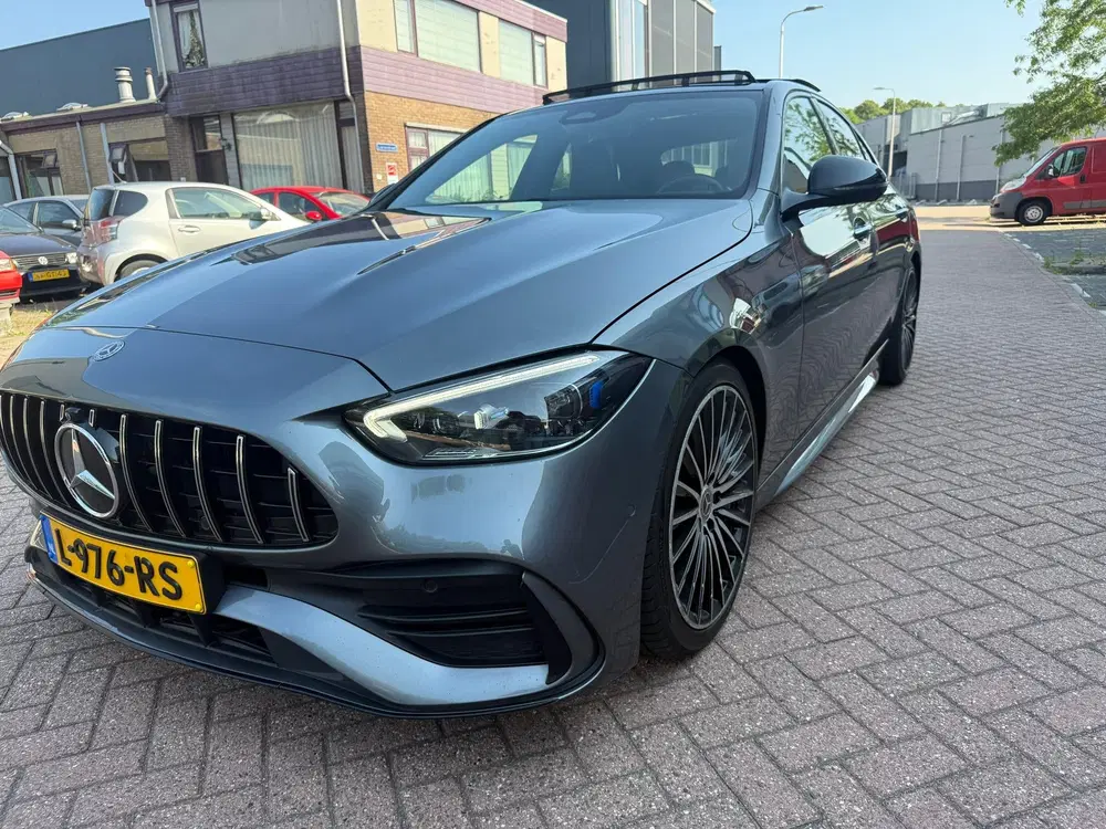 Mercedes-Benz C-Klasse 180 AMG Line Pano BTW Auto VOL VOL Op uit 2021, foto 7