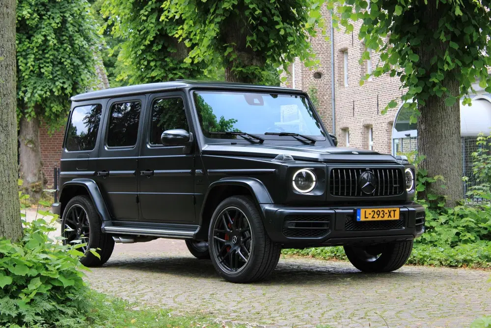 Mercedes-Benz G-Klasse 63 Edition 1 Magno Zwart uit 2021, foto 12