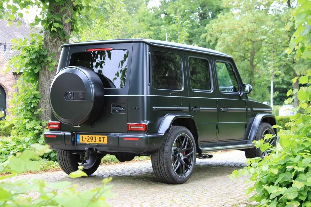 Mercedes-Benz G-Klasse 63 Edition 1 Magno Zwart uit 2021, foto 13