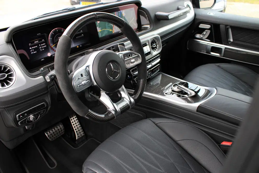 Mercedes-Benz G-Klasse 63 Edition 1 Magno Zwart uit 2021, foto 2