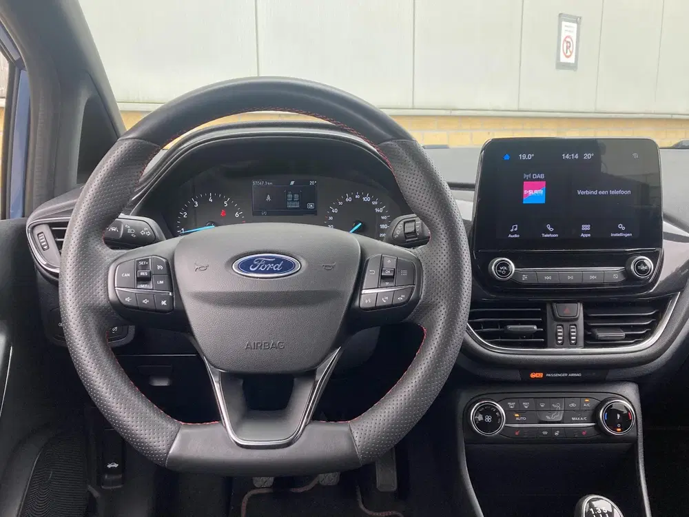 Ford Fiesta 1.0 EcoBoost Hybrid 125 pk ST-Line Apple C uit 2023, foto 14
