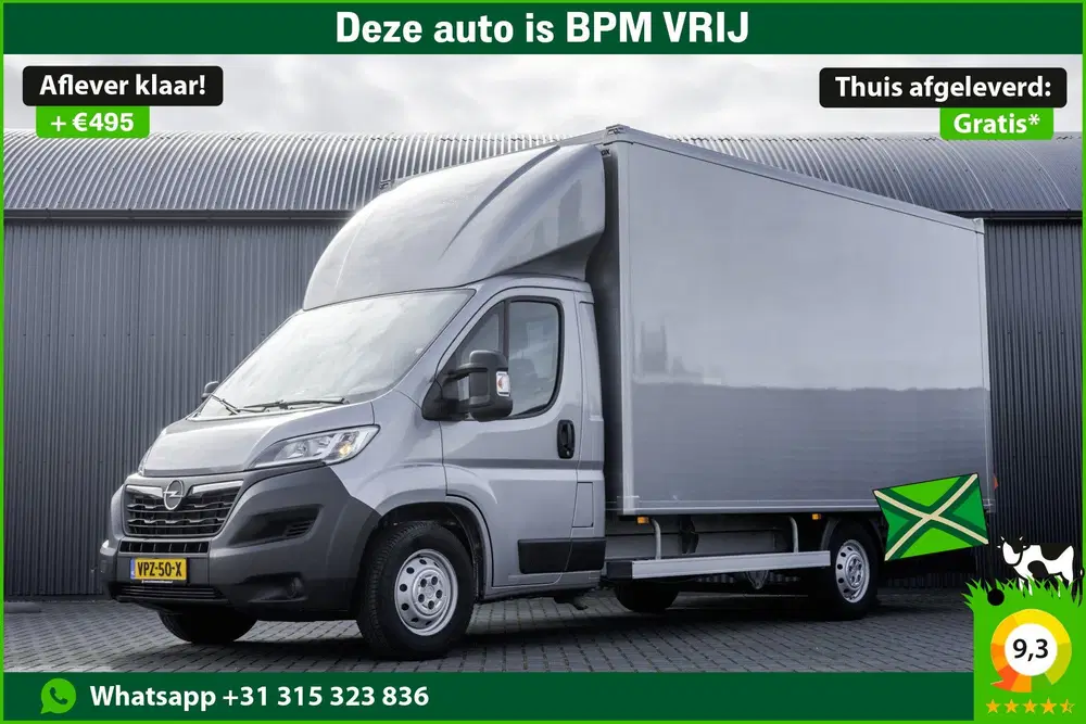 Opel Movano *Bakwagen met laadklep uit 2022