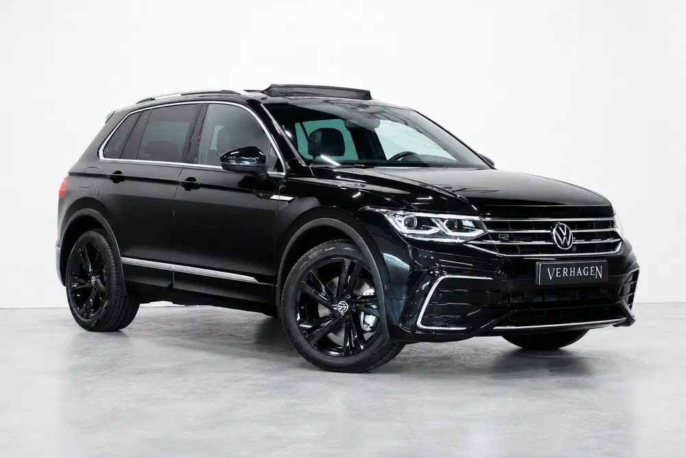 Volkswagen Tiguan 2.0 TSI R-line Leer Pano Trekhaak 4motion uit 2021, foto 2