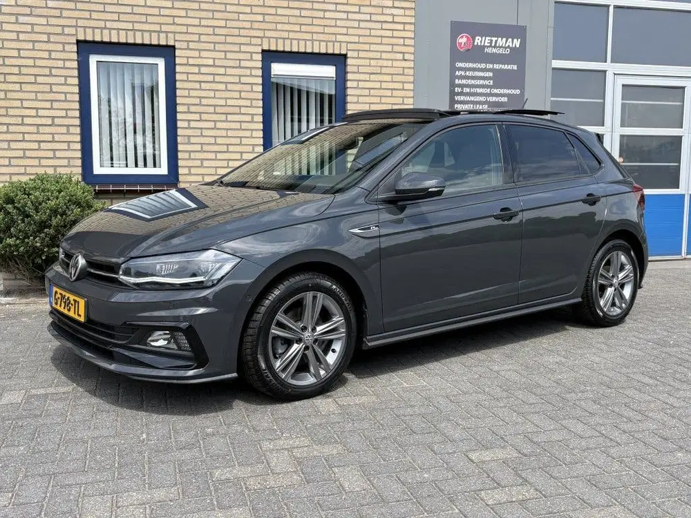 Volkswagen Polo 1.0 TSI Highl.BnsR APPLE CARPLAY-PANO-RIJK uit 2019, foto 11