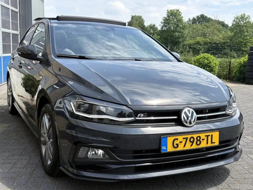 Volkswagen Polo 1.0 TSI Highl.BnsR APPLE CARPLAY-PANO-RIJK uit 2019, foto 3