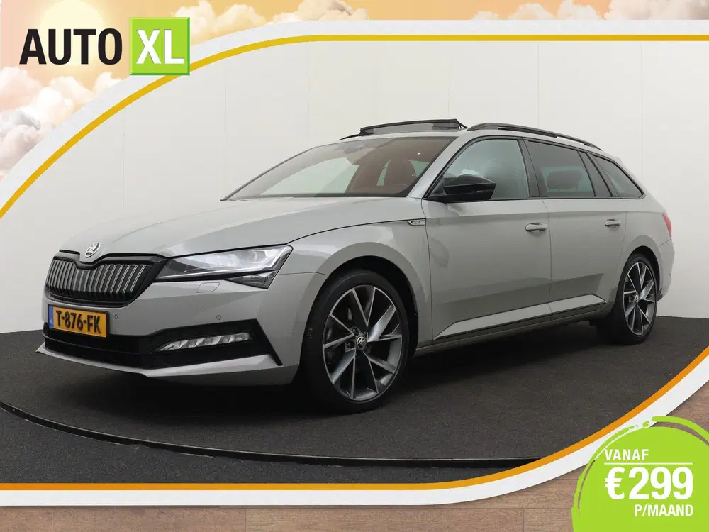 Skoda Superb 218 PK PHEV Aut. Sportline Pano-Dak Adapt uit 2023