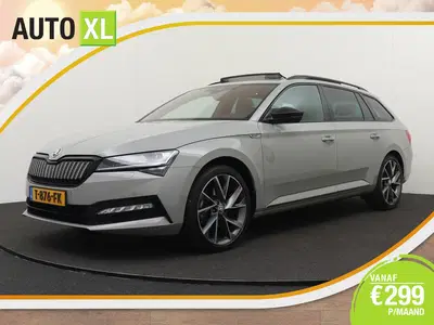 Skoda Superb 218 PK PHEV Aut. Sportline Pano-Dak Adapt uit 2023