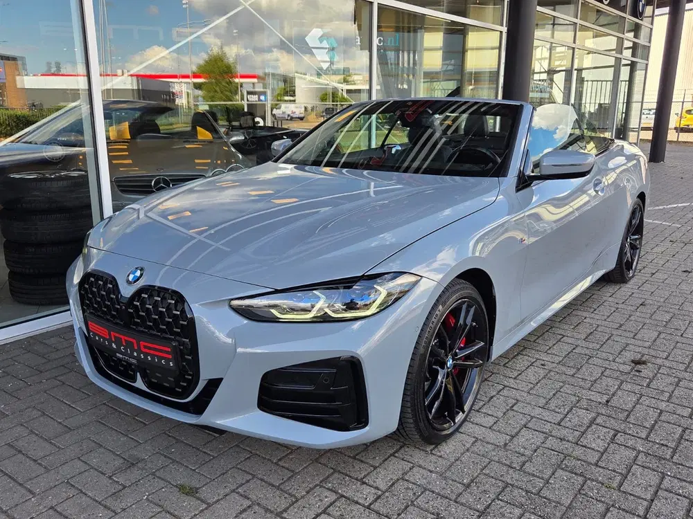 BMW 4-serie 4 Serie Cabrio M440i xDrive Curved HK HUD uit 2023, foto 7