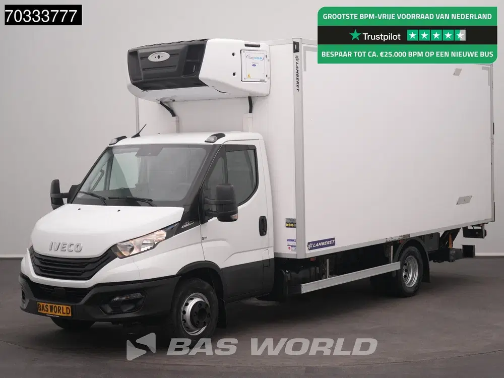 Iveco Daily 3.0L Automaat Lamberet Laadklep Koelwagen uit 2022