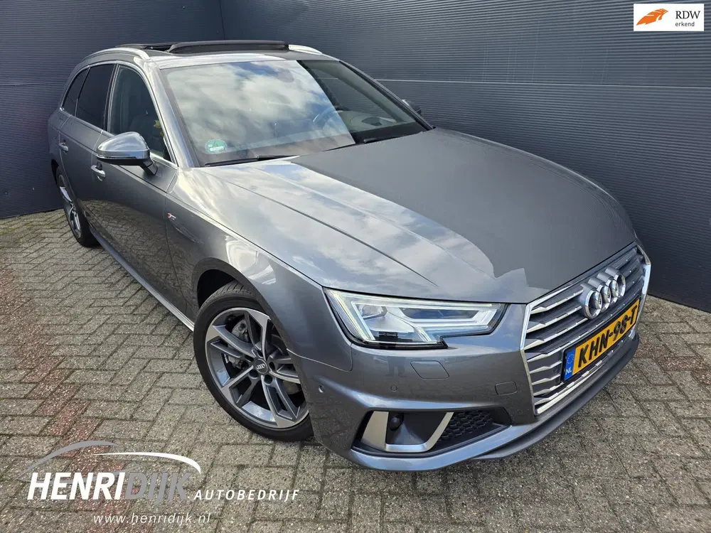 Audi A4 45 TFSI Sport S line Leder uit 2019