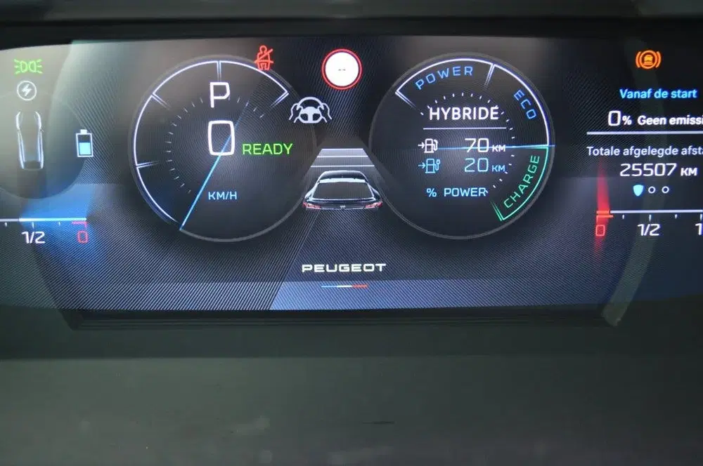 Peugeot 408 1.6 HYbrid 225 GT nav pdc v+a stuurverw uit 2024, foto 13