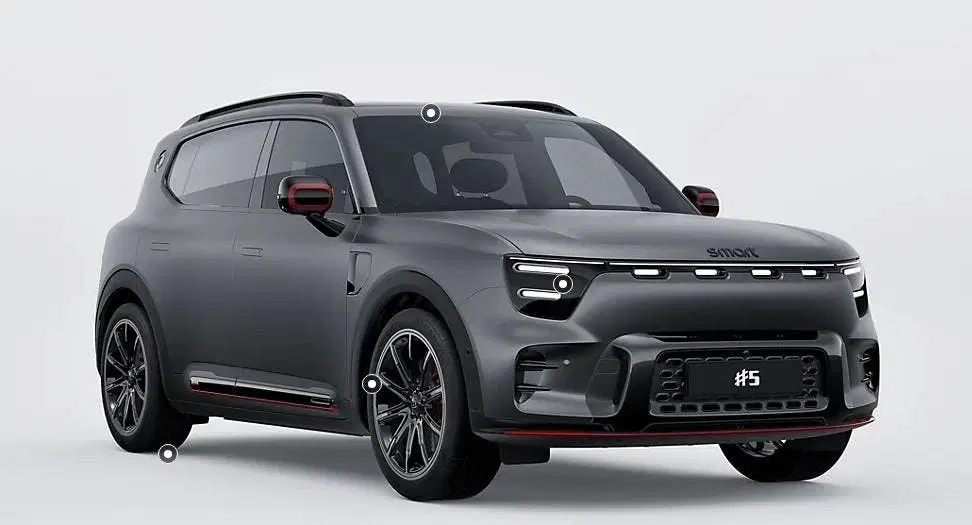 Smart #5 Brabus 100 kWh uit 2026, foto 3