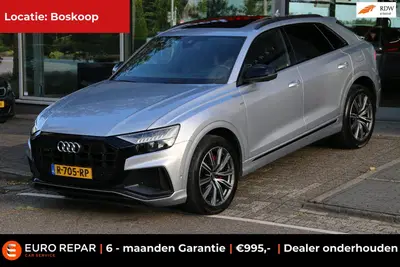 Audi Q8 55 TFSI e quattro S-LINE PANO-DAK BTW-AUTO uit 2022
