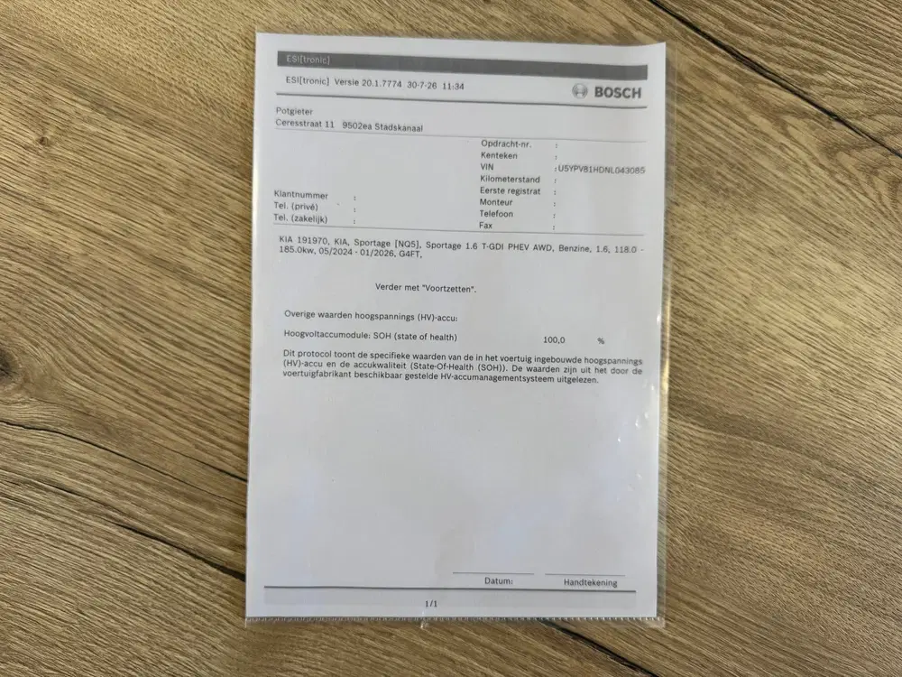 Kia Sportage 1.6 T-GDi Plug-in Hybrid AWD DynamicPlusLi uit 2022, foto 10
