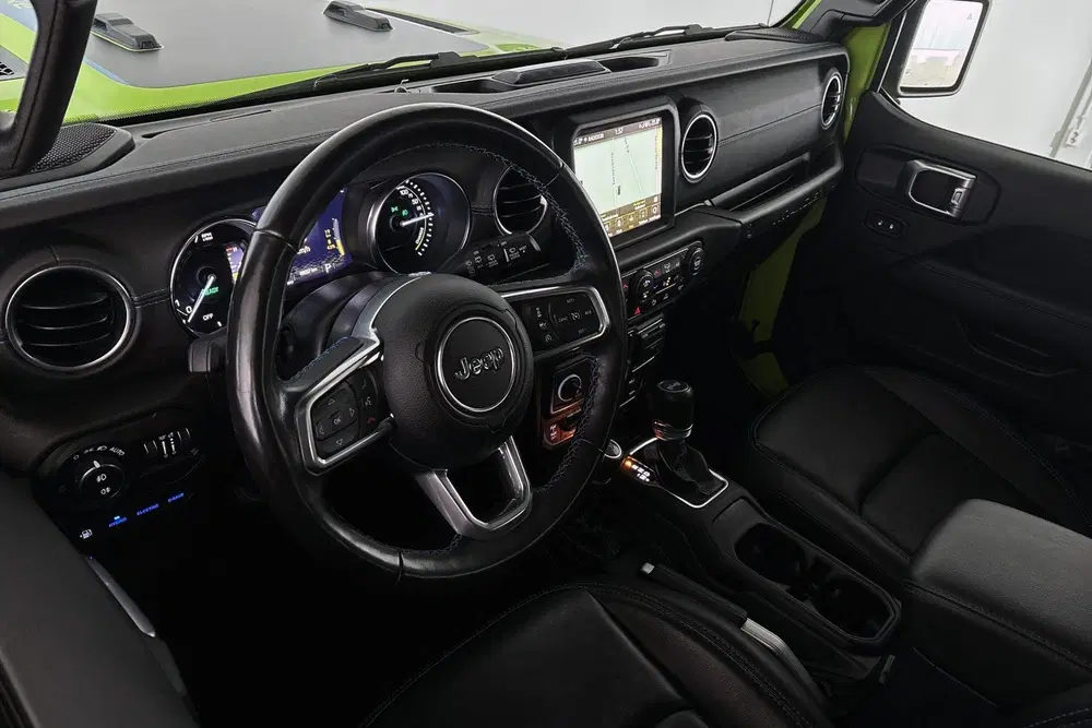 Jeep Wrangler 4xe 380 Rubicon Leder Stuur-Stoelver uit 2021, foto 5