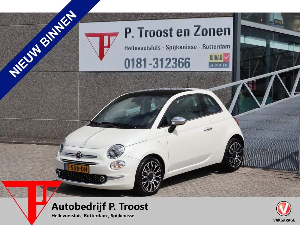 Fiat 500 1.0 Hybrid Star Panoramadak uit 2020