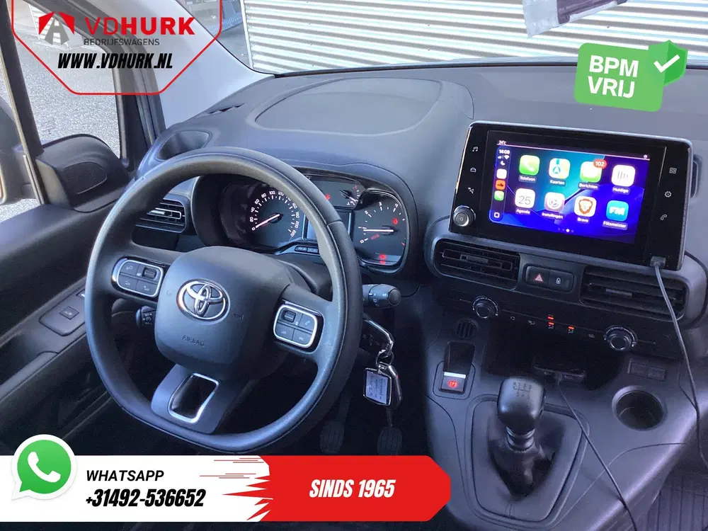 Toyota Proace City 1.5 130 pk L2 Carplay uit 2023, foto 12