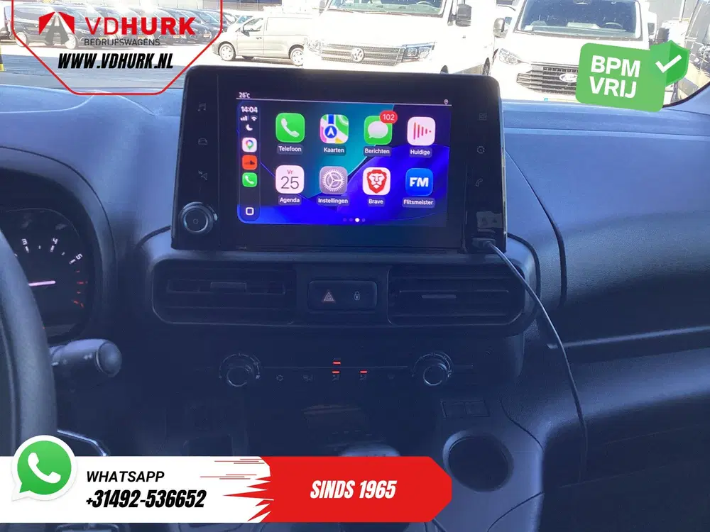 Toyota Proace City 1.5 130 pk L2 Carplay uit 2023, foto 13