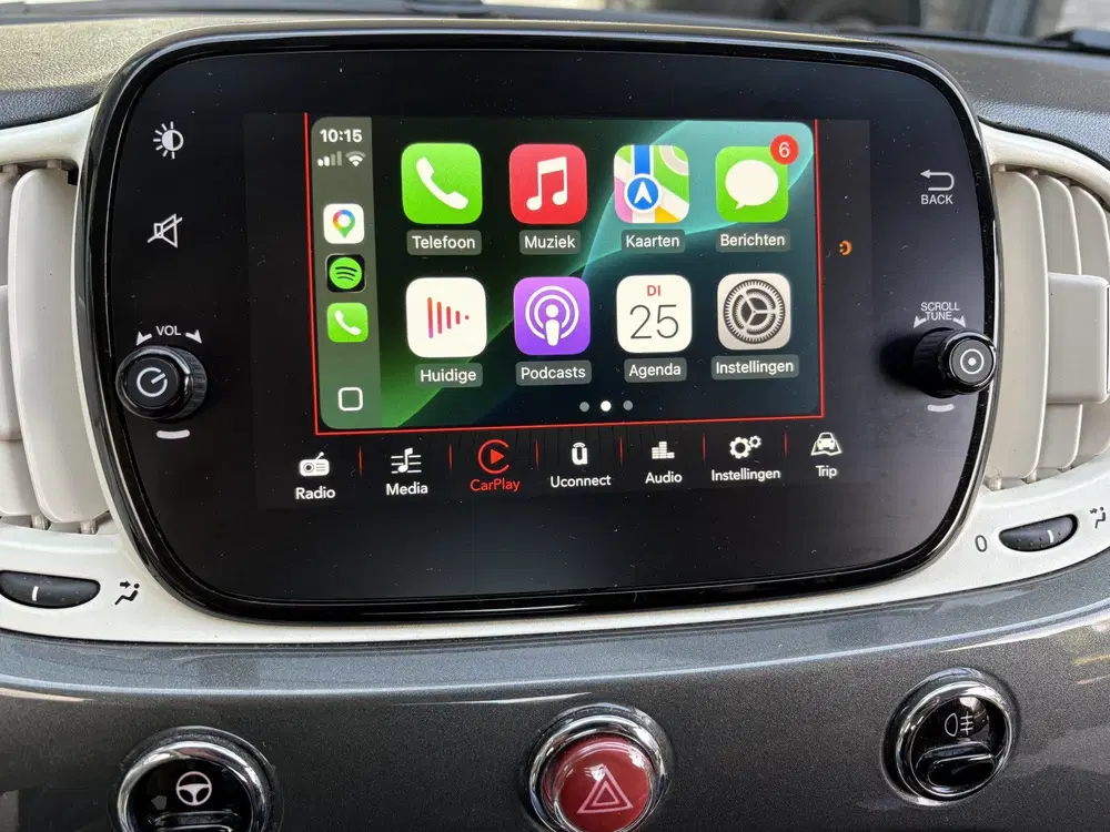 Fiat 500 1.2 Lounge Automaat uit 2020, foto 11