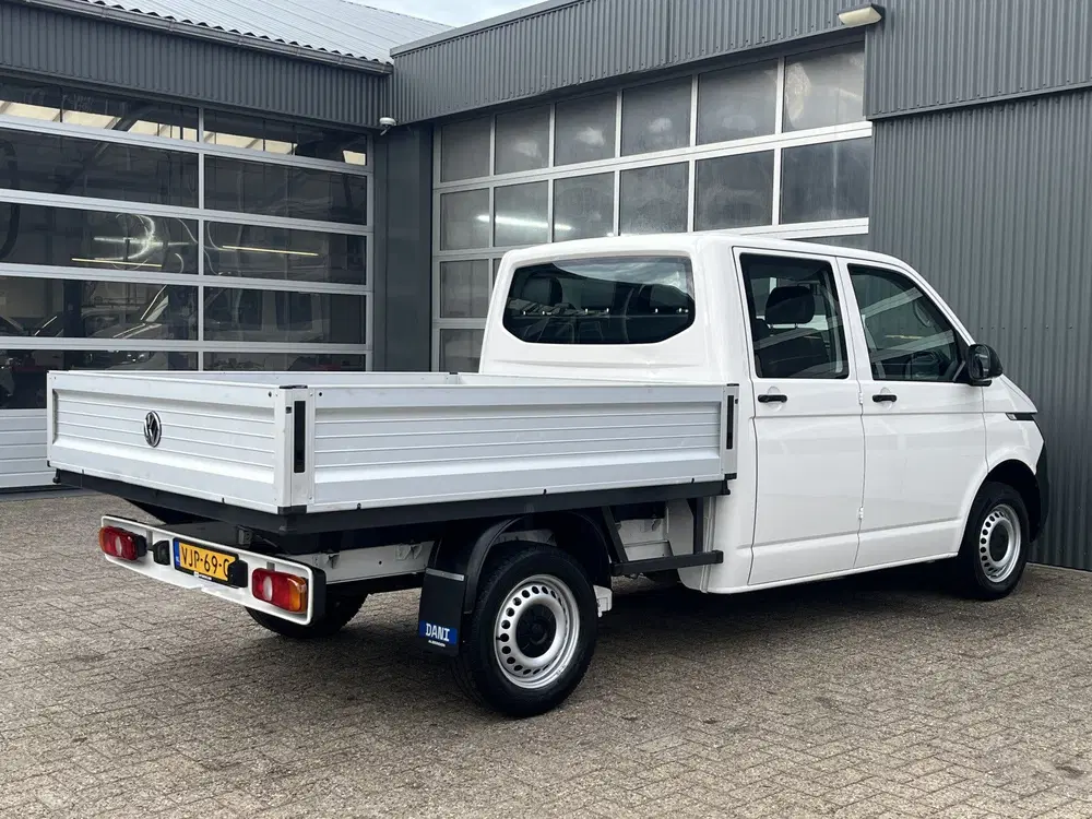 Volkswagen Transporter 2.0 TDI DC Pick-up Openlaadbak Airco uit 2021, foto 4