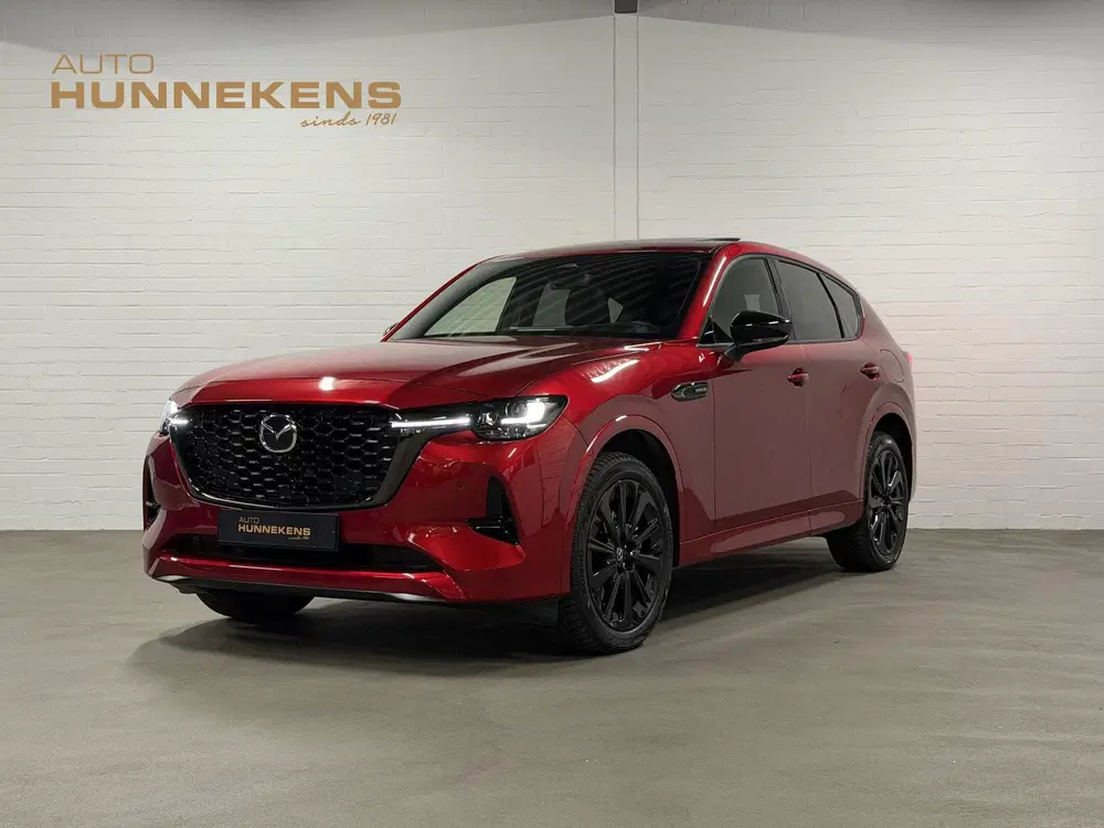 Mazda CX-60 2.5 e-SkyActiv PHEV Homura Plus Open dak uit 2025