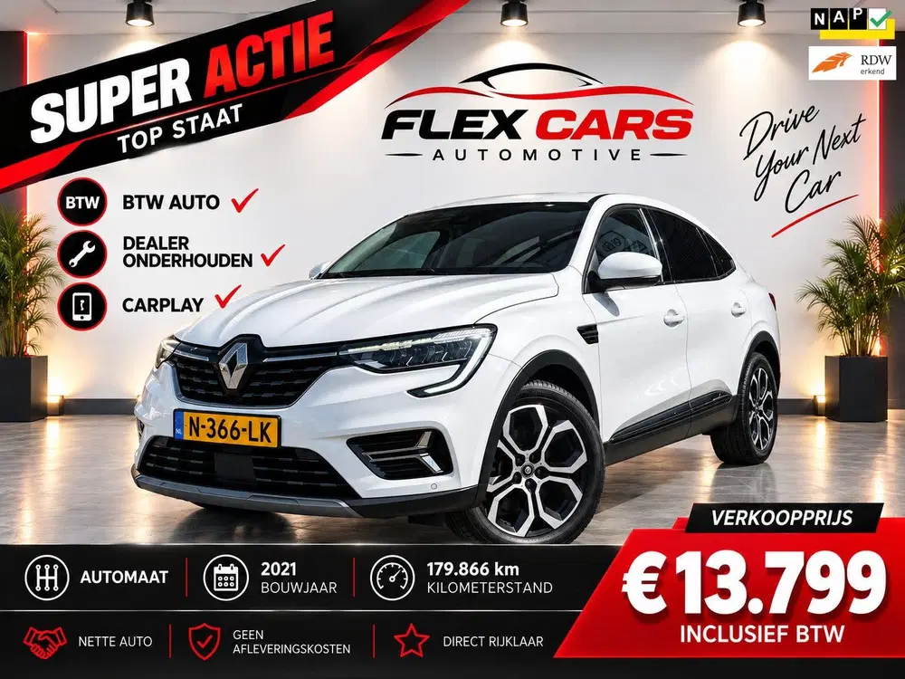 Renault Arkana 1.6 E-Tech Hybrid 145 Intens uit 2021
