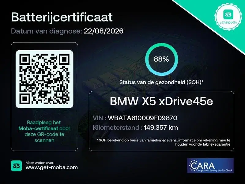 BMW X5 xDrive45e High Executive uit 2021, foto 3