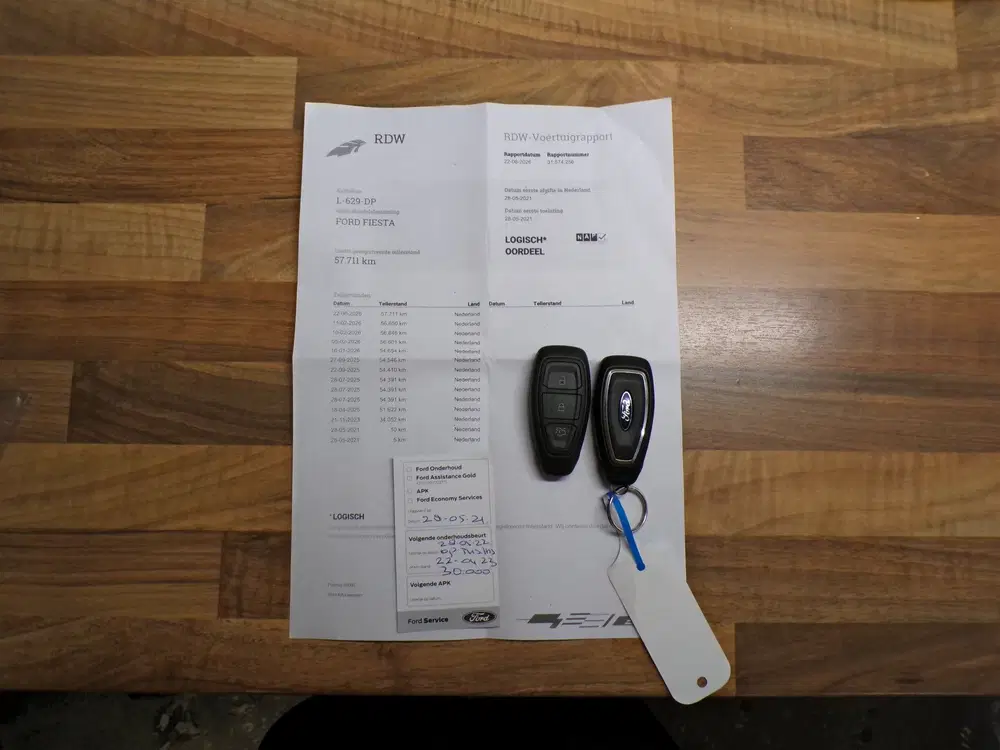 Ford Fiesta 1.0 EcoBoost Hybrid ST-Line X 124 PK DISTR uit 2021, foto 4