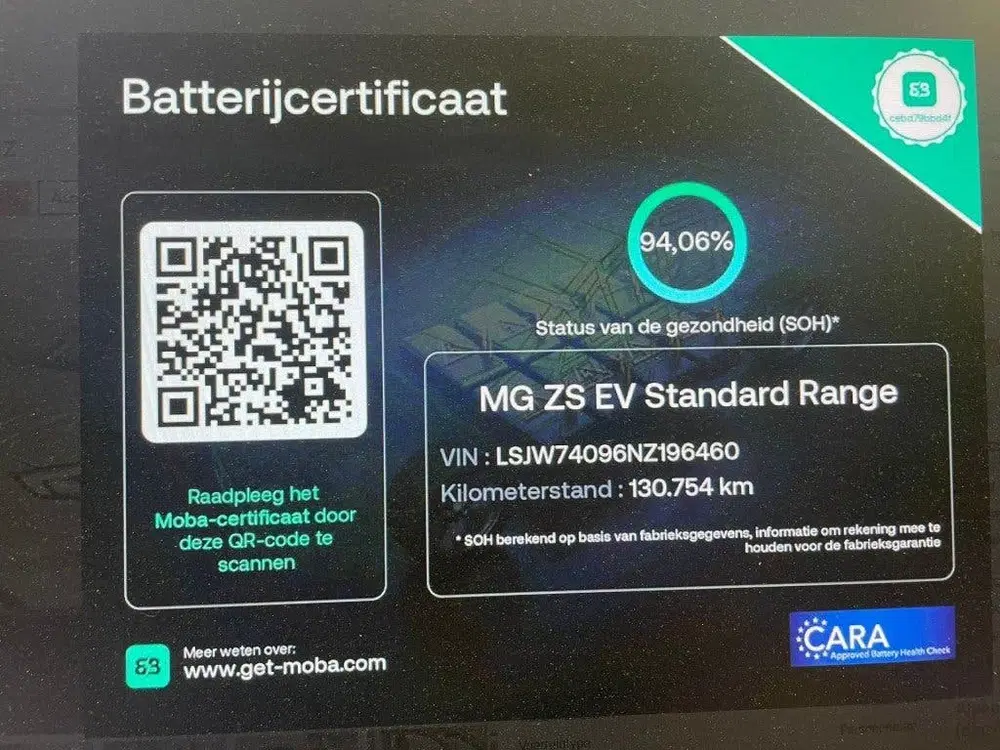MG ZS Long Range Comfort 70 kWh uit 2022, foto 3