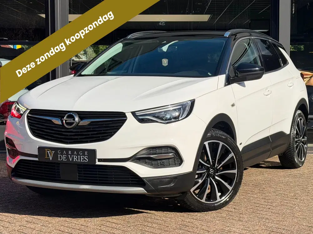 Opel Grandland 1.6 Turbo Hybrid Ultimate CarPlay Camera N uit 2020