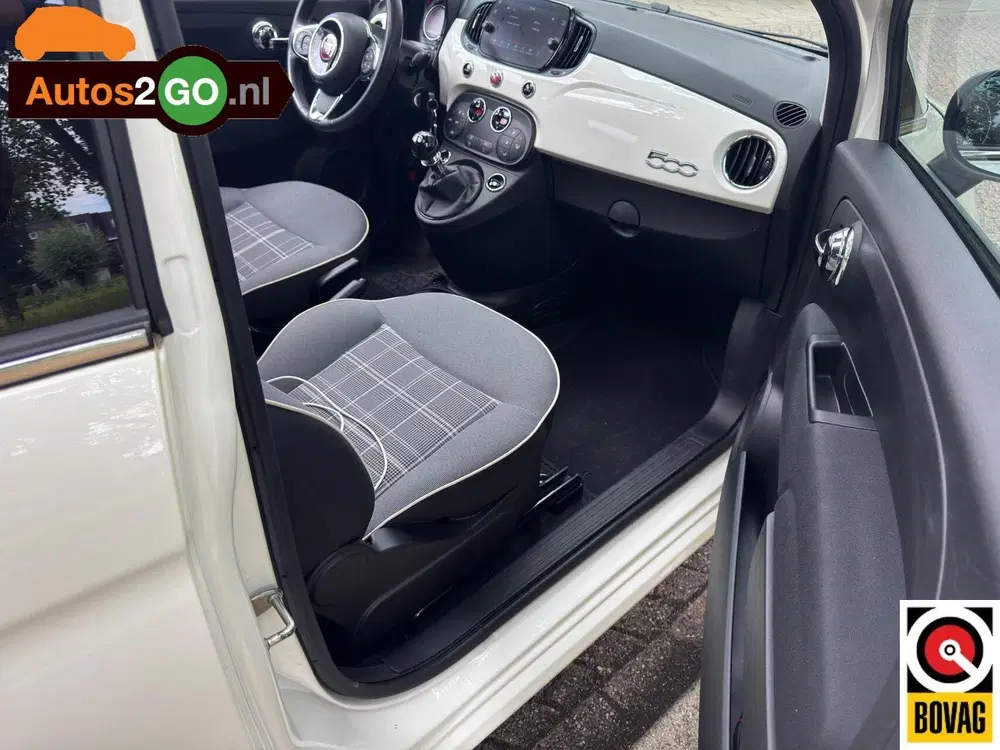 Fiat 500 1.2 Lounge uit 2019, foto 10