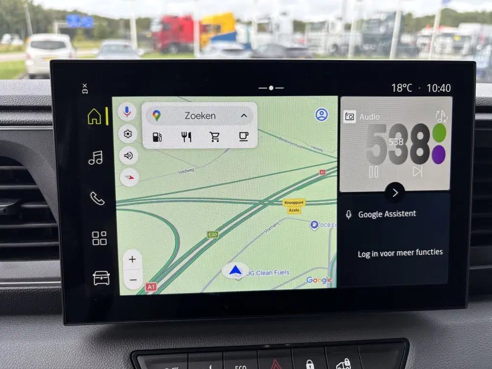 Renault Master L3H2 Binnenbetimmering + Carplay uit 2024, foto 13