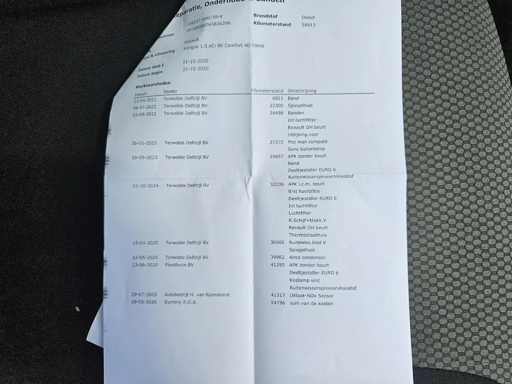 Renault Kangoo 1.5 Blue dCi Airco Cruise Navi Trekh uit 2020, foto 10