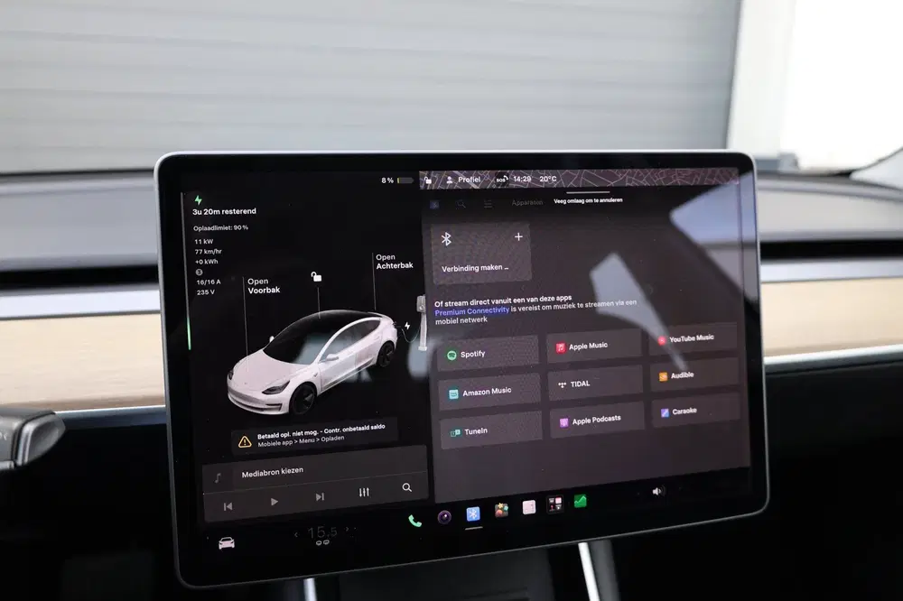Tesla Model 3 Standard RWD Plus 60 kWh PANORAMADAK uit 2019, foto 13