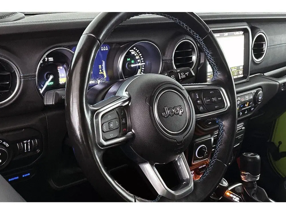 Jeep Wrangler Unlimited 4xe 380 Rubicon Leder Stuur-Stoe uit 2021, foto 12