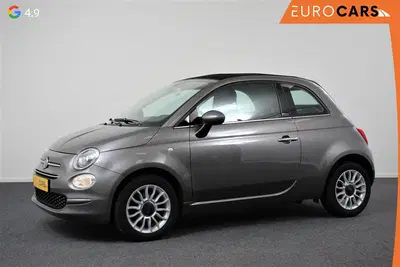 Fiat 500C 1.2 Lounge Navigatie Lederen interieur Cli uit 2019