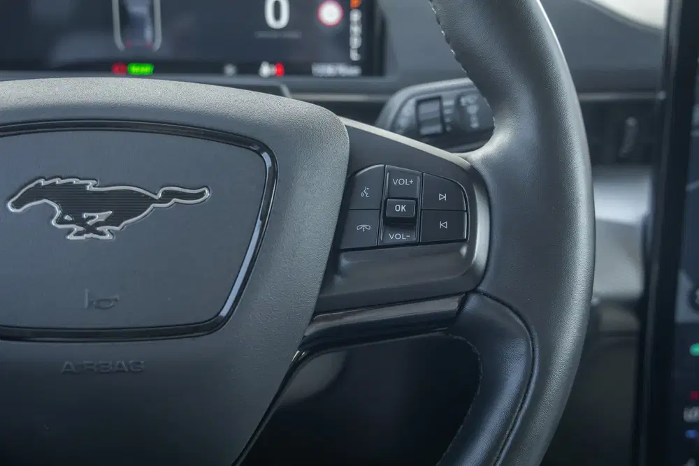 Ford Mustang Mach-E Extended RWD 98 kWh nlauto 360camera uit 2021, foto 15