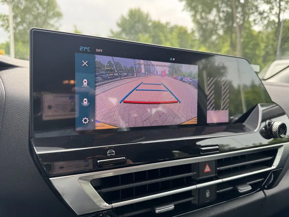 Citroën C4 Ë-C4 X Feel Pack 50 kWh Camera uit 2023, foto 14