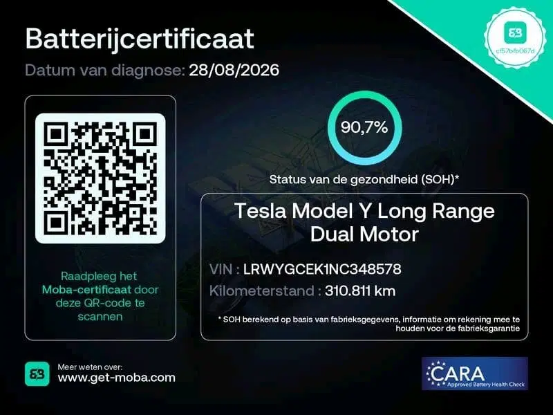 Tesla Model Y 75 kWh 351pk Long Range AWD uit 2022, foto 6